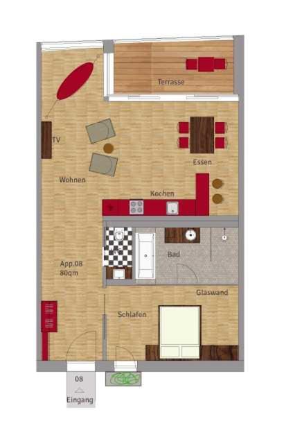 Z1-Das Haus 茨文考 外观 照片
